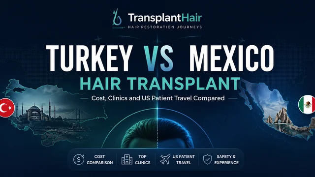 Turkey vs Mexico Hair Transplant: Cost, Clinics and US Patient Travel Compared