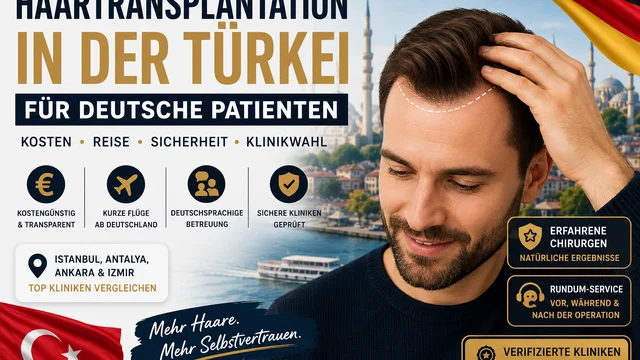 Hair Transplant in Turkey for German Patients: Cost, Travel, Safety and Clinic Selection