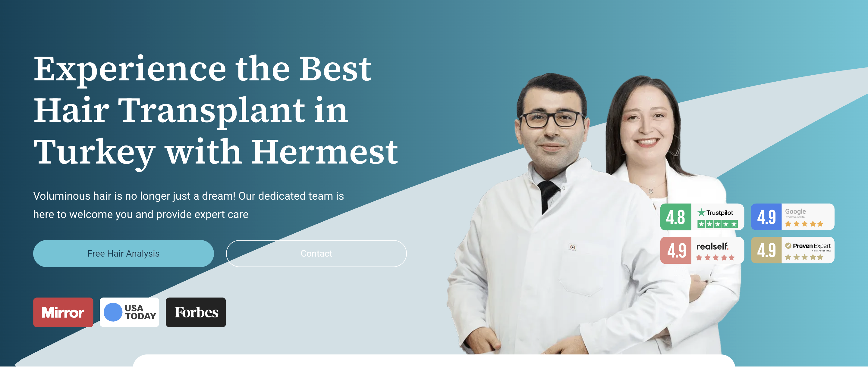Hermest Hair Clinic | Hair Transplant Turkey Istanbul cover